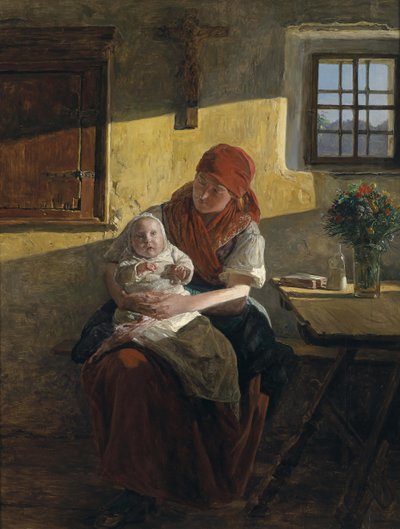 Sunday Rest by Ferdinand Georg Waldmuller